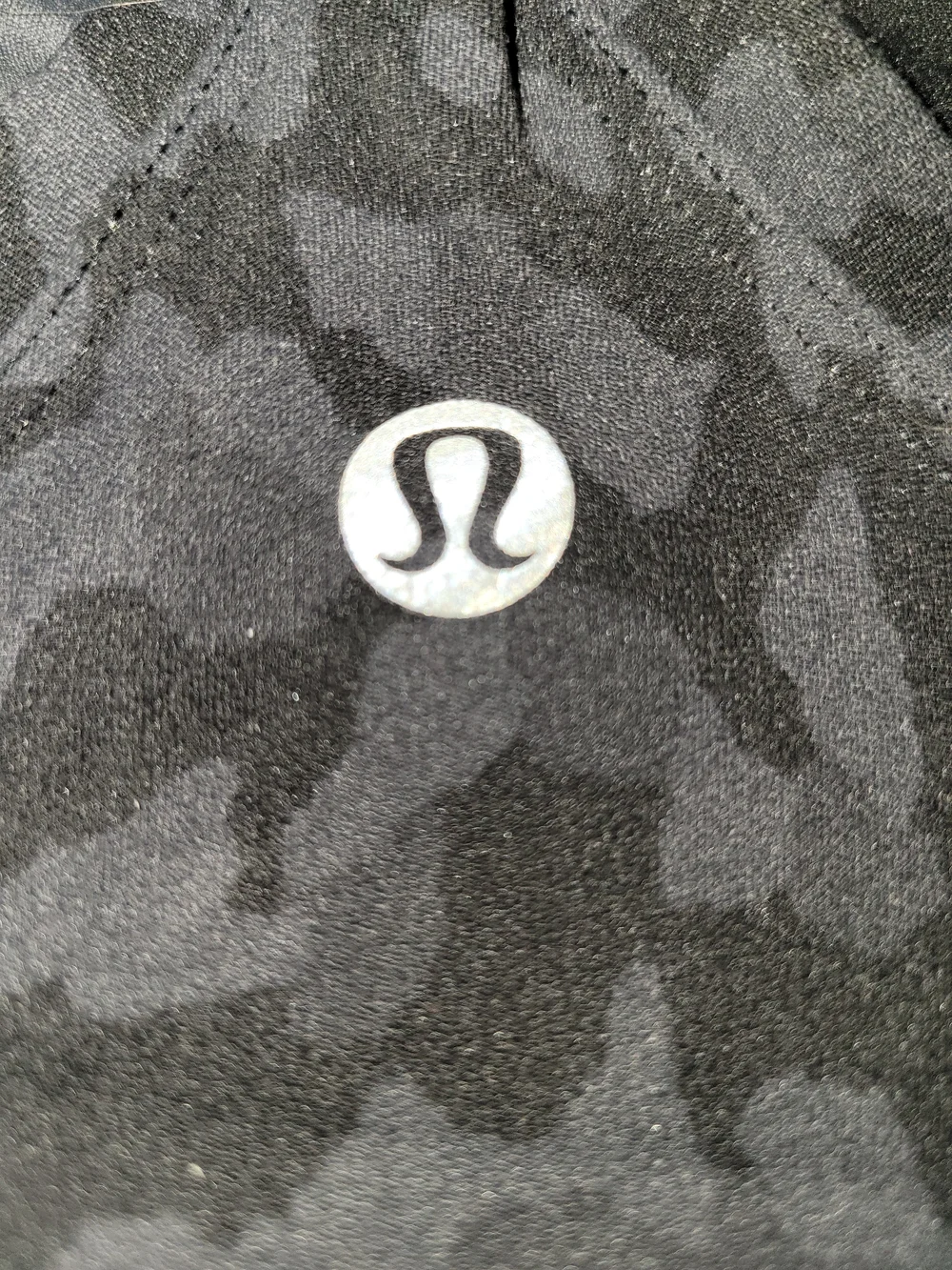 lululemon athletica Black Camo Cool Racerback Tank SZ 8 - Picture 2 of 4